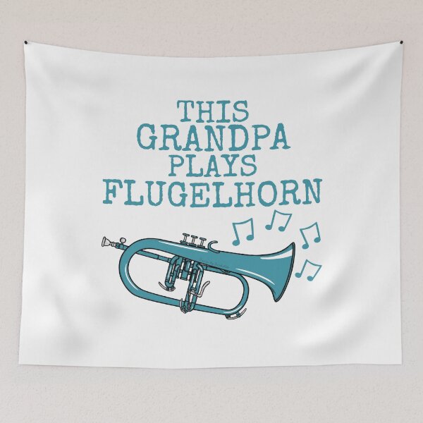 Item preview, This Grandpa Plays Flugelhorn, Hornist Brass Musician Father's Day designed and sold by doodlerob.