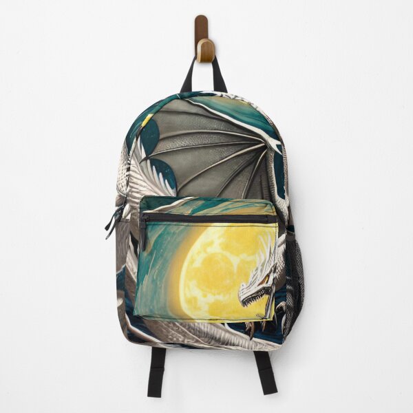 Item preview, Lunar Flight: White Dragon in Moonlight designed and sold by GrizzlyCollective.