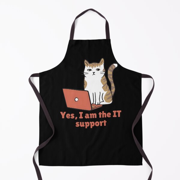 Item preview, Funny IT Support Cat - Tech Humor Design. Gift for IT/tech support professionals. designed and sold by Unitepeople.