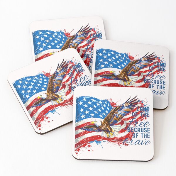 Item preview, Honoring Our Heroes: Land of the Free Because of the Brave designed and sold by NEWDESINGS12.