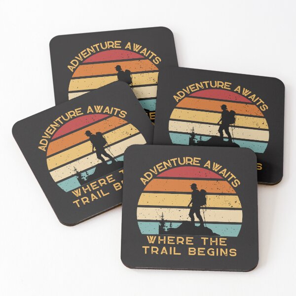 Item preview, Adventure Awaits Where The Trail Begins TShirt  designed and sold by TheHipGypsea.