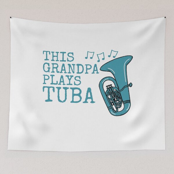 Item preview, This Grandpa Plays Tuba, Tubaist Brass Musician Father's Day designed and sold by doodlerob.
