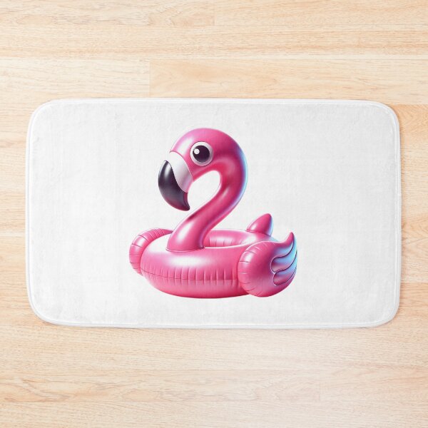 Item preview, Neon Pink Flamingo Floatie designed and sold by Croneandquill.