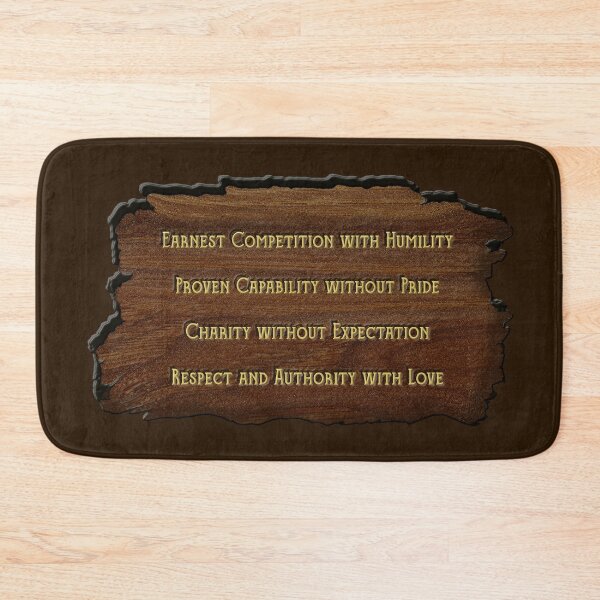Item preview, AN HONORABLE LIFE MANTRA designed and sold by THE AMERICAN TEEVANGELIST.