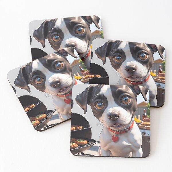 Item preview, Cute BBQ Puppy Dog designed and sold by TheArtOfPat.