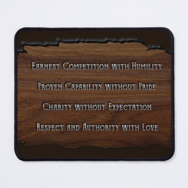 Item preview,  AN HONORABLE LIFE MANTRA designed and sold by THE AMERICAN TEEVANGELIST.