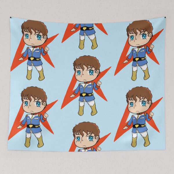 Item preview, Amuro Chibi (blue) designed and sold by Sirendroid.
