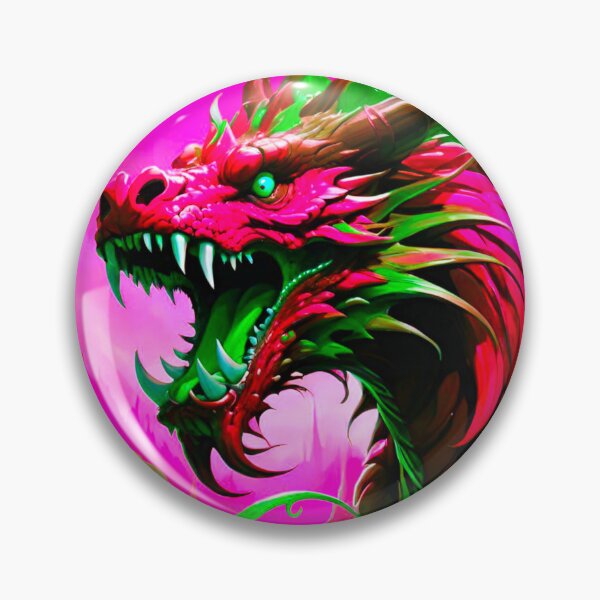 Item preview, Spectrum Majesty: Bright Multicolored Fantasy Creature designed and sold by GrizzlyCollective.