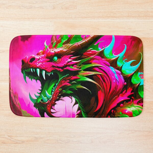 Item preview, Spectrum Majesty: Bright Multicolored Fantasy Creature designed and sold by GrizzlyCollective.