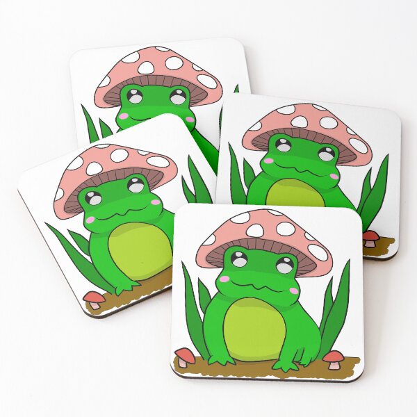 Item preview, Frog with Mushroom Hat designed and sold by Batmantis275.