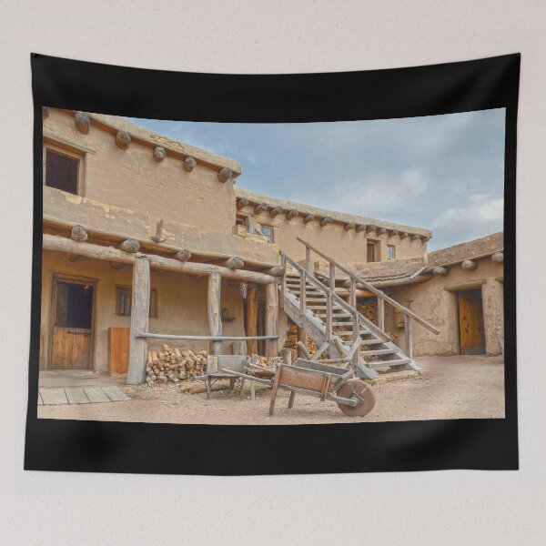 Item preview, Bent's Old Fort Courtyard, Colorado designed and sold by Catherine Sherman.