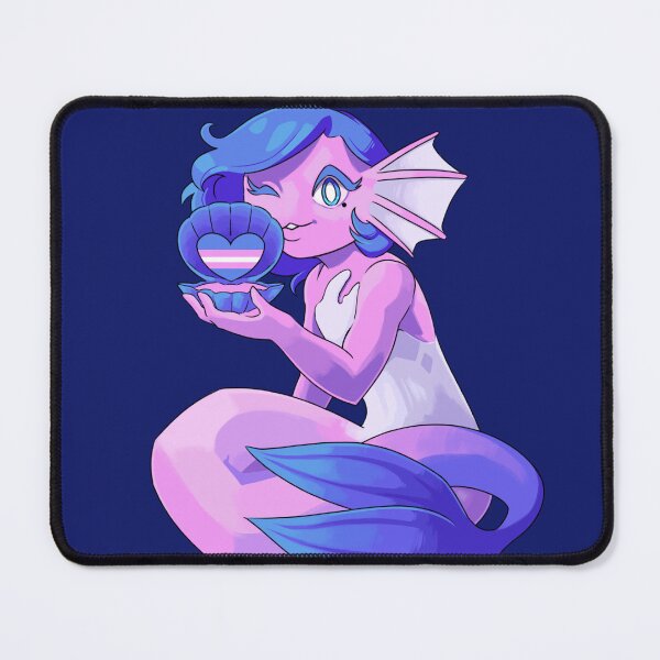 Item preview, Trans pride Mermaid designed and sold by Ailoth.