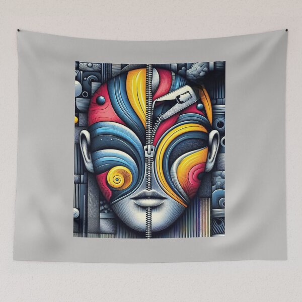 Item preview, ZIPPER MASK designed and sold by MargoGallery.