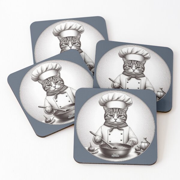 Item preview, Cat chef designed and sold by Superponey.