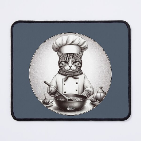 Item preview, Cat chef designed and sold by Superponey.