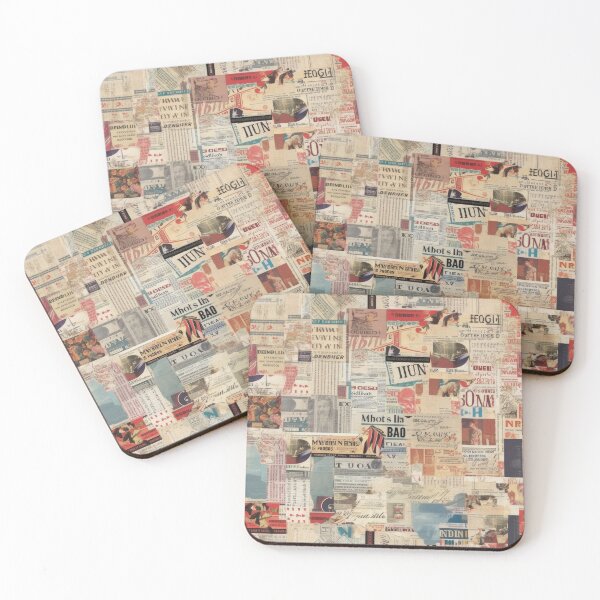 Item preview, Vintage Ephemera Collage designed and sold by carolinecloud9.