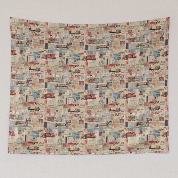 Item preview, Vintage Ephemera Collage designed and sold by carolinecloud9.