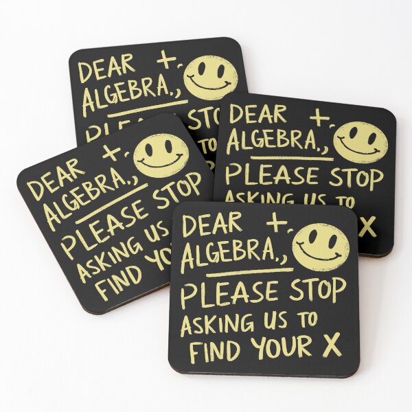 Item preview, Dear algebra please stop asking us to find your x - math designed and sold by DreamVibeShirt.