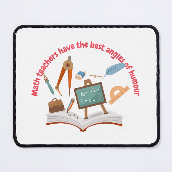 Item preview, Math teachers have the best angles of humour, funny math designed and sold by NoetherSym.