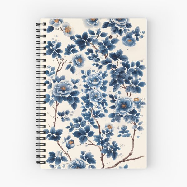 Item preview, Blue Flowers Chinese Porcelain Artwork designed and sold by jukara4488.