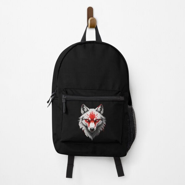 Item preview, A wolf with a bloody face - cool wolf design. designed and sold by ReneMM.