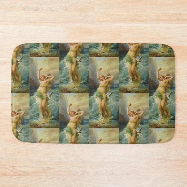 Item preview, Water Nymph by Austrian Painter   Laurent Joseph Daniel Bouvier  designed and sold by TeeARTHY.