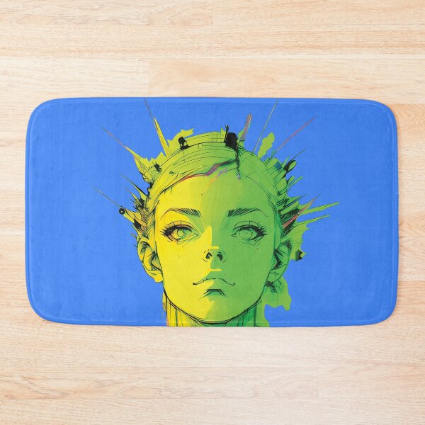 Item preview,  Cyberspace Girl Blue designed and sold by Jin-Ai.
