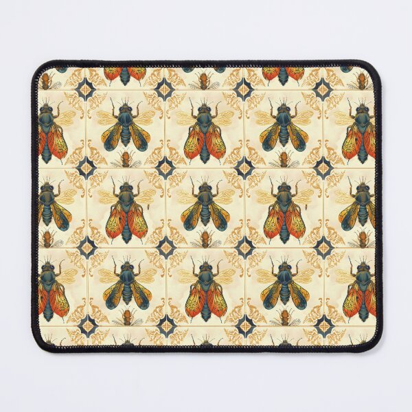 Item preview, Vintage Insect Pattern with Ornate Design designed and sold by VoyteksDesigns.