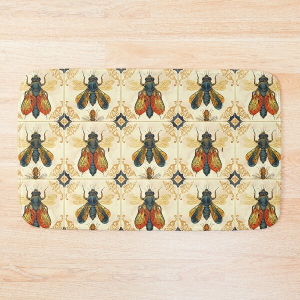 Item preview, Vintage Insect Pattern with Ornate Design designed and sold by VoyteksDesigns.