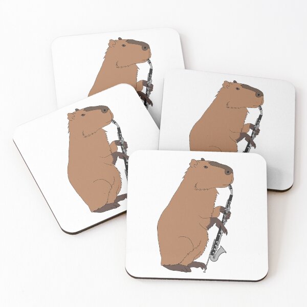 Item preview, Carpincho y cuerno de basset designed and sold by cleverclarinet.