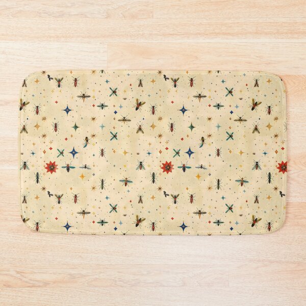 Item preview, Colorful Vintage Insect Pattern designed and sold by VoyteksDesigns.