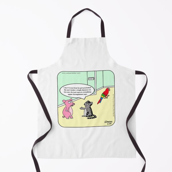 Item preview, Parrot Manager Cartoon designed and sold by CartoonistSheri.