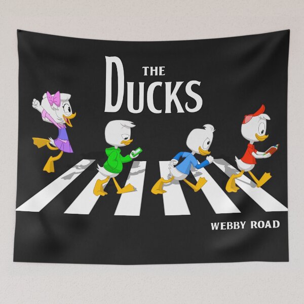 Item preview, The Ducks (Webby Road) designed and sold by HowardDraws.