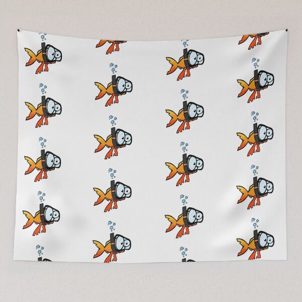 Item preview, Carl the Snorkeling Fish designed and sold by Milhouse602.