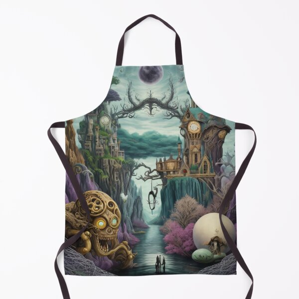Item preview, Ticking Time Surreal Fantasy Illustration designed and sold by MadnessEnvelope.