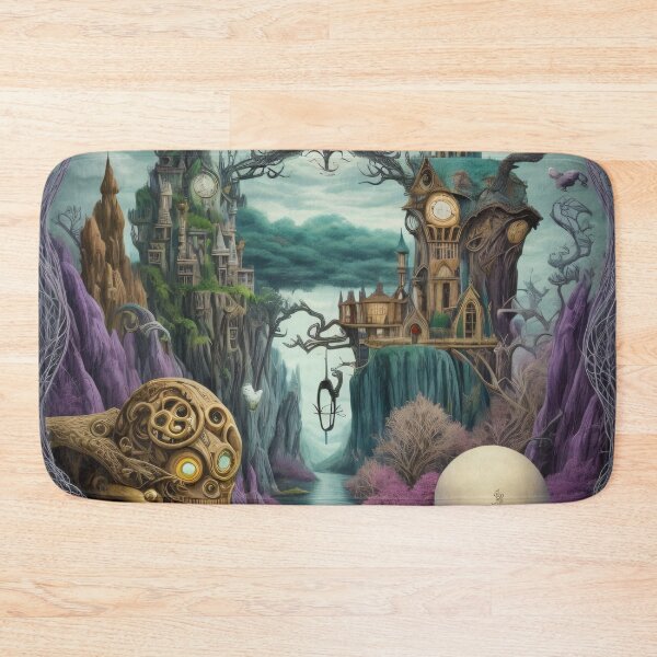 Item preview, Ticking Time Surreal Fantasy Illustration designed and sold by MadnessEnvelope.