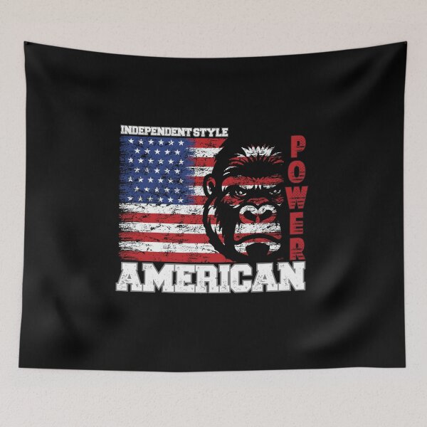 Item preview, Independent Style, American Power - July 4th - USA Gorilla Might designed and sold by GRABAPSHOP.