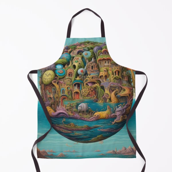 Item preview, Twisted Town Oceanic Lowbrow Pop Surrealism designed and sold by MadnessEnvelope.