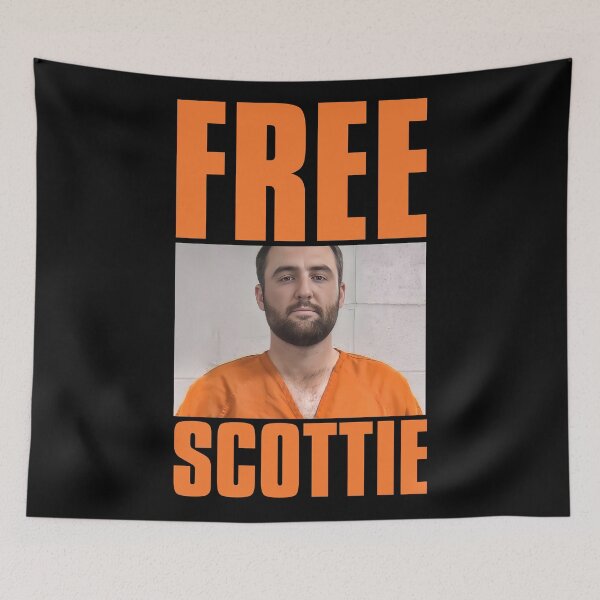 Item preview, Free Scottie - SCOTTIE SCHEFFLER Mug Shot designed and sold by ourkid.