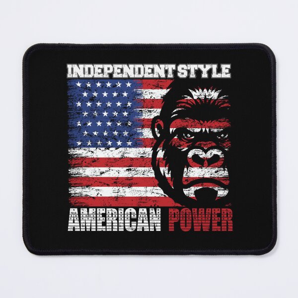 Item preview, Independent Style, American Power - July 4th - USA Gorilla Might designed and sold by GRABAPSHOP.