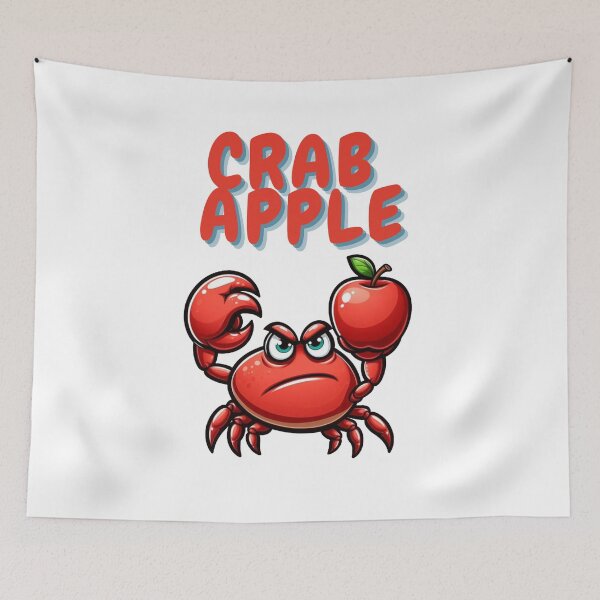 Item preview, Grumpy Silly Crab Apple designed and sold by DudzDesignz.