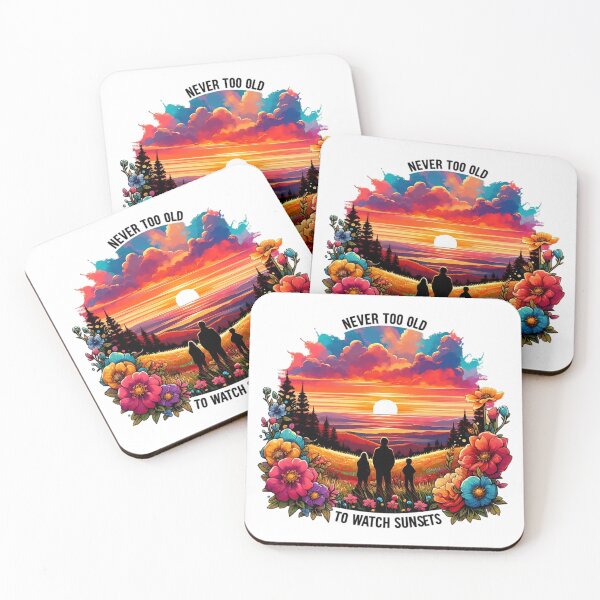 Item preview, Never Too Old To Watch Sunsets Together designed and sold by SportsT-Shirts.