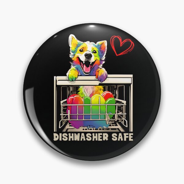 Item preview, Dishwasher Safe With Funny Dog designed and sold by LadyGoodwill.