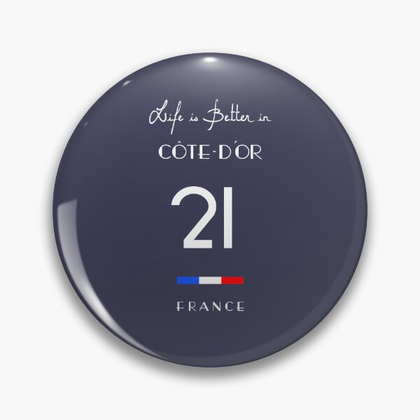 Item preview, CÔTE D'OR Life Number 21 Bourgogne-Franche-Comté France designed and sold by frenchsalsa.