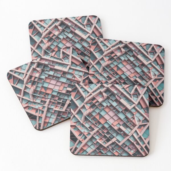 Item preview, The great wave of a pastel maze. designed and sold by murielsfaith.