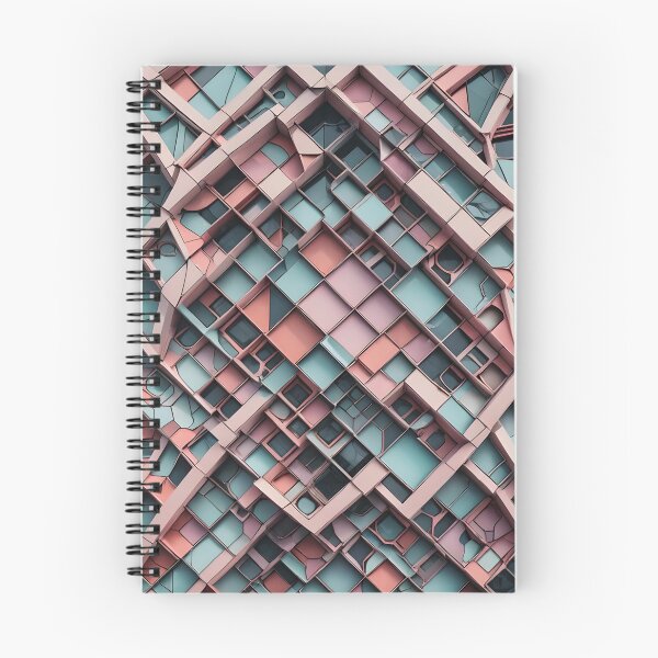 Item preview, The great wave of a pastel maze. designed and sold by murielsfaith.