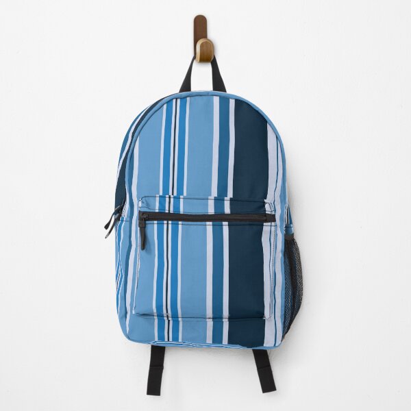 Item preview, Blue Vertical Stripes Pattern designed and sold by iCraftCafe.