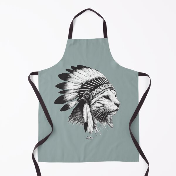 Item preview, Portrait of Indian Chief cat designed and sold by Superponey.