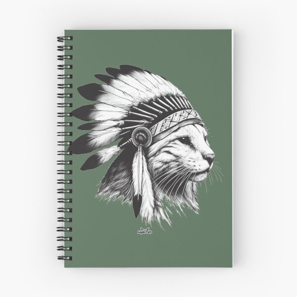 Item preview, Portrait of Indian Chief cat designed and sold by Superponey.