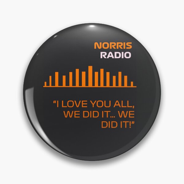 Item preview, Lando Norris Miami GP Radio designed and sold by Paddock  Princess.